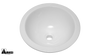 Ceramic Drop In Bathroom Sink 1013