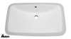 Ceramic Undermount Bathroom Sink 1610