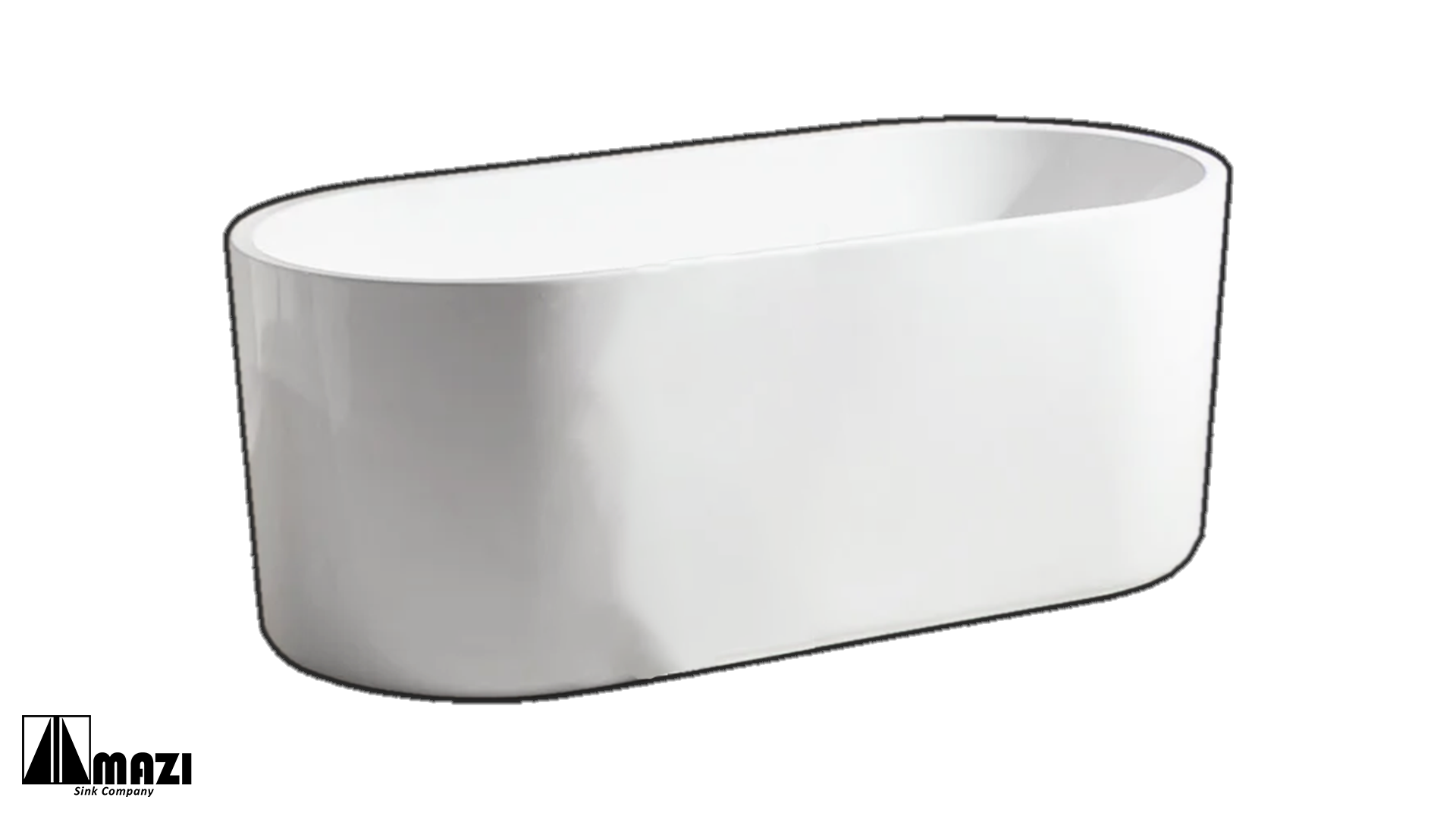 Freestanding Acrylic Soaking Tub XA-115 – MAZI, Inc.