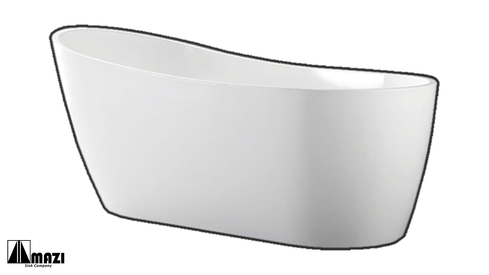 Freestanding Acrylic Soaking Tub XA-128 – MAZI, Inc.