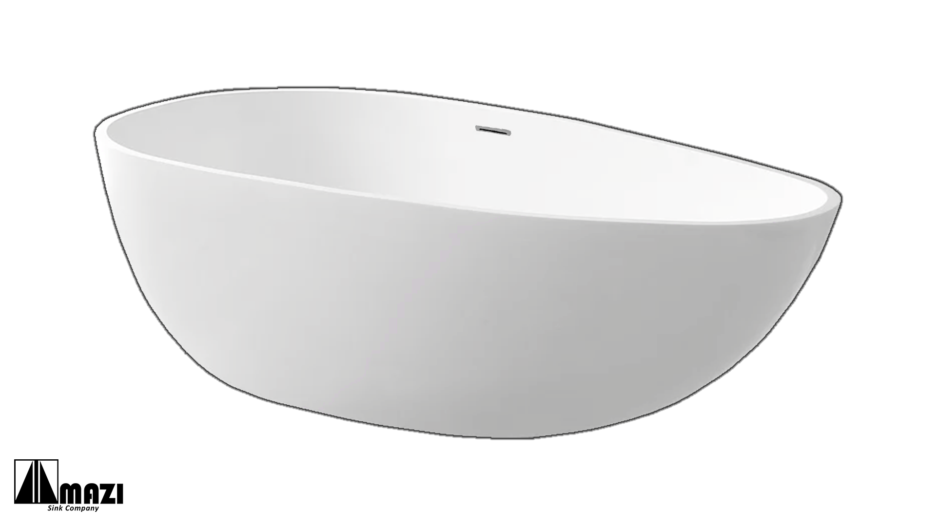 Freestanding Solid Surface Soaking Tub XA-8806 – MAZI, Inc. Freestanding Solid Surface Soaking Tub XA-8806 – MAZI, Inc.