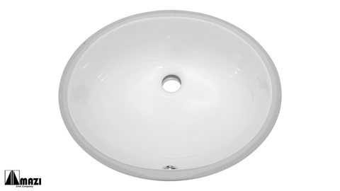 Ceramic Undermount Bathroom Sink 1626