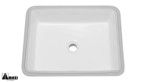 Ceramic Undermount Bathroom Sink 1637