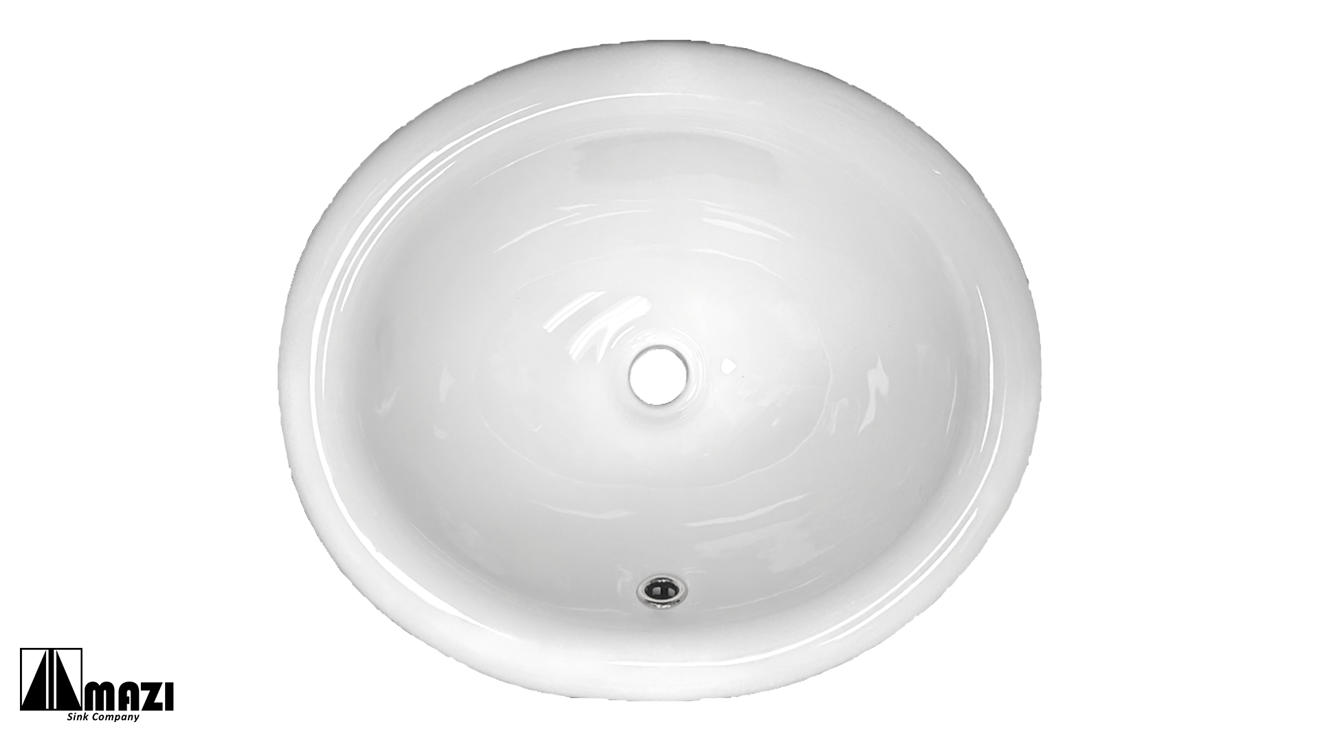 Ceramic Drop In Bathroom Sink 1004