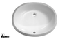 Ceramic Undermount Bathroom Sink 1599