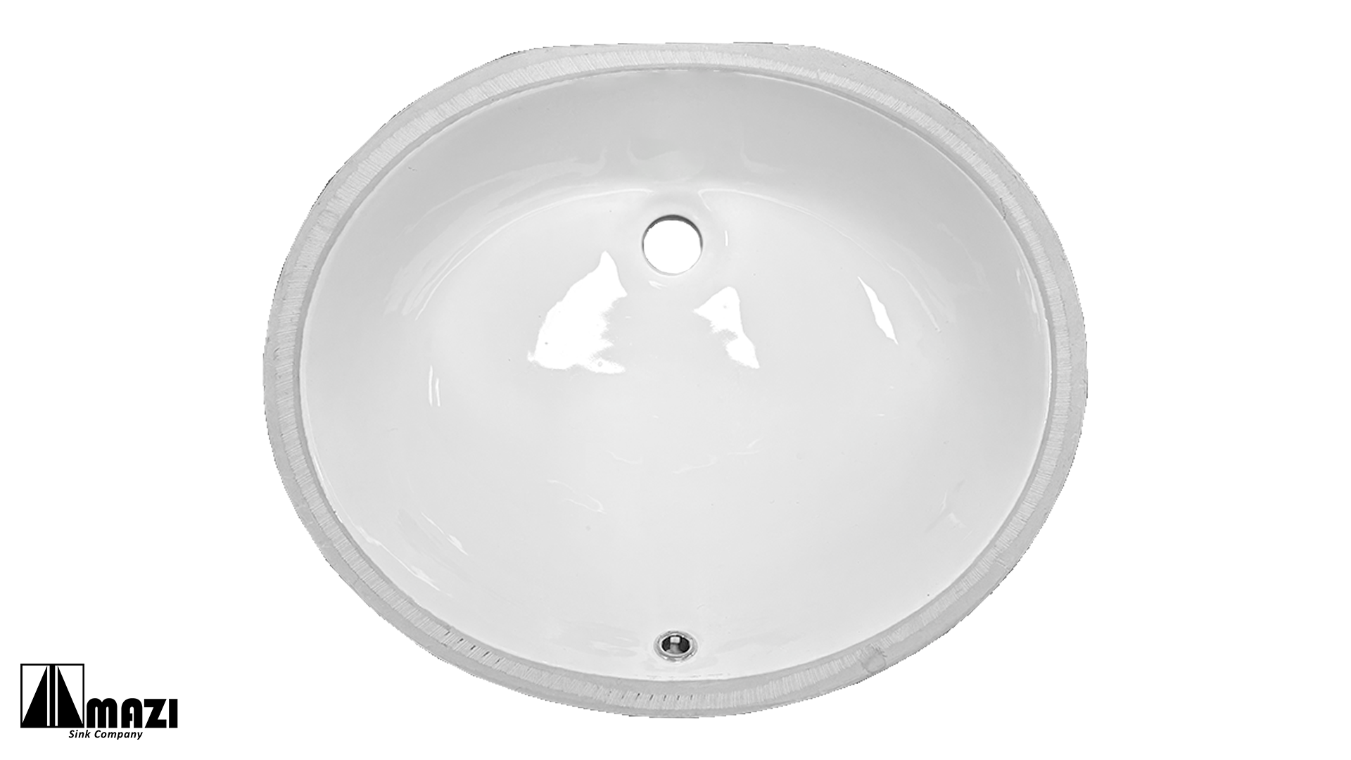 Ceramic Undermount Bathroom Sink 1601
