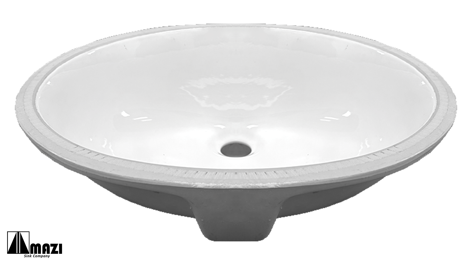 Ceramic Undermount Bathroom Sink 1601