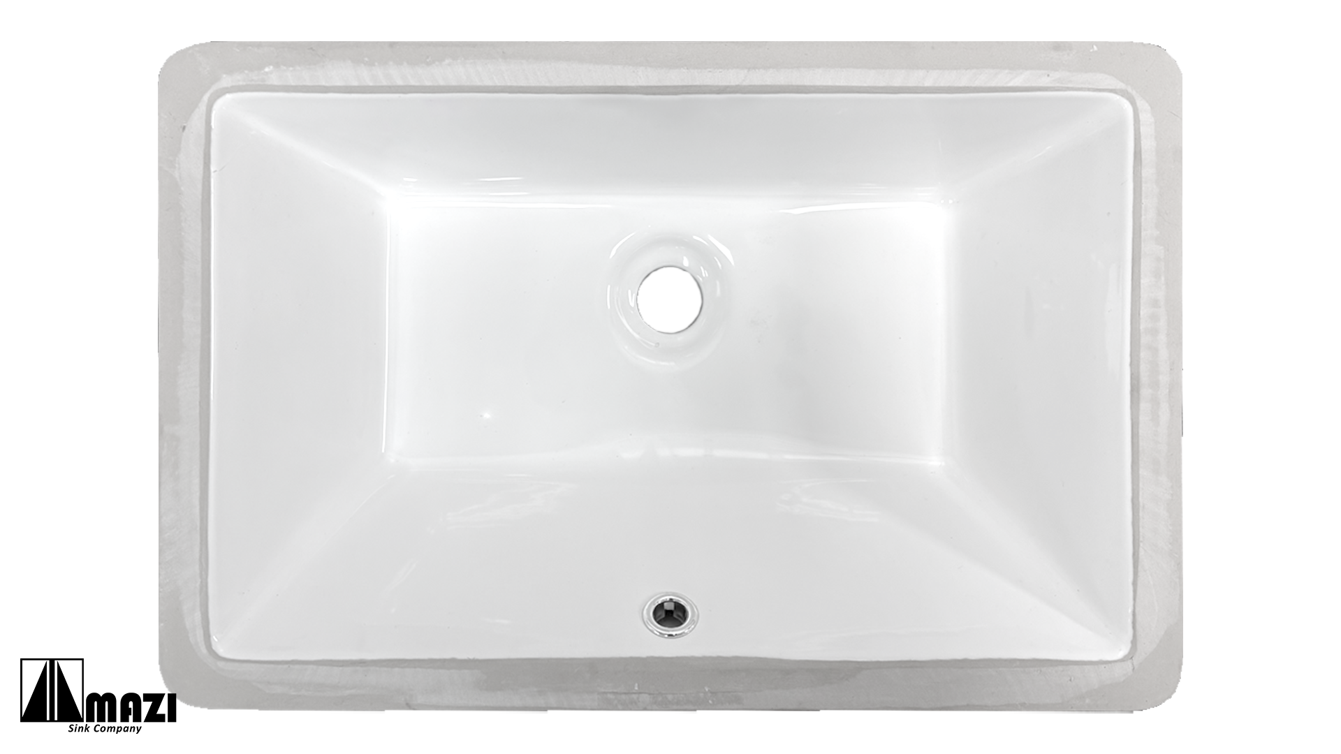 Ceramic Undermount Bathroom Sink 1629