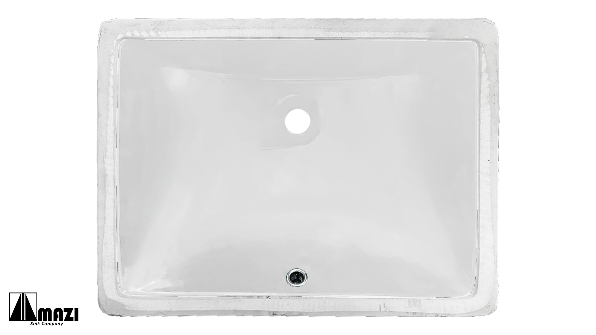 Ceramic Undermount Bathroom Sink 1633