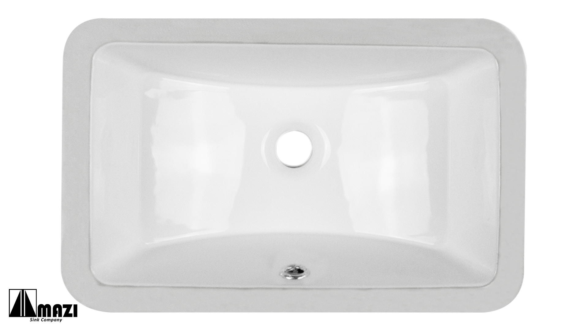 Ceramic Undermount Bathroom Sink 1639
