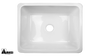 Ceramic Undermount Laundry Sink 1898UM