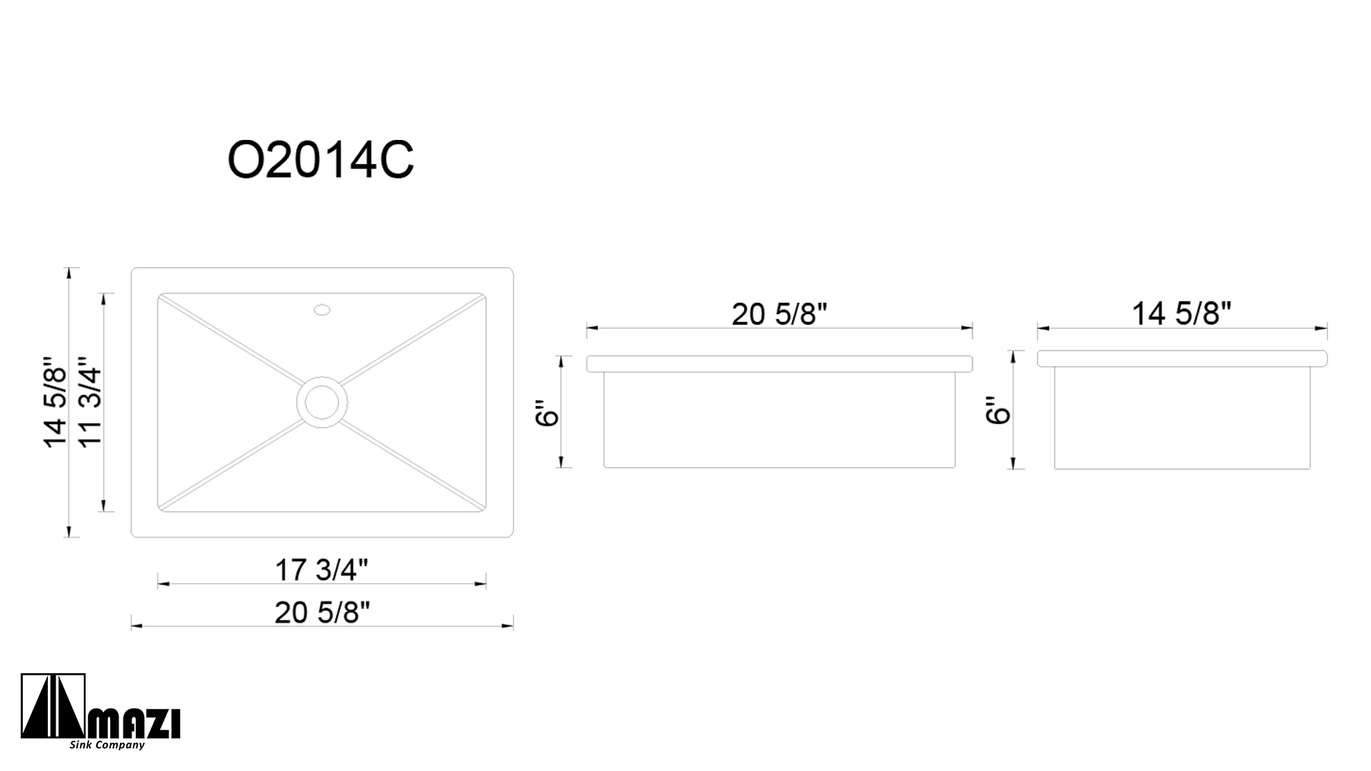 Ceramic Vessel Bathroom Sink 2014C