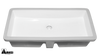 Ceramic Undermount Bathroom Sink 2511