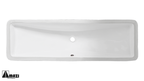 Ceramic Undermount Bathroom Sink 4814