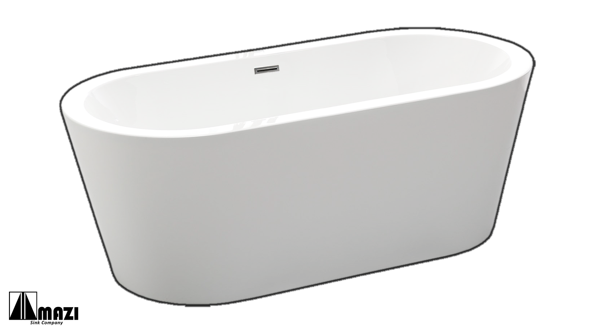 Freestanding Acrylic Soaking Tub 6812