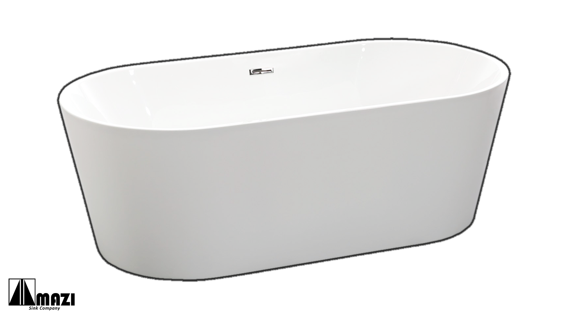 Freestanding Acrylic Soaking Tub 6815