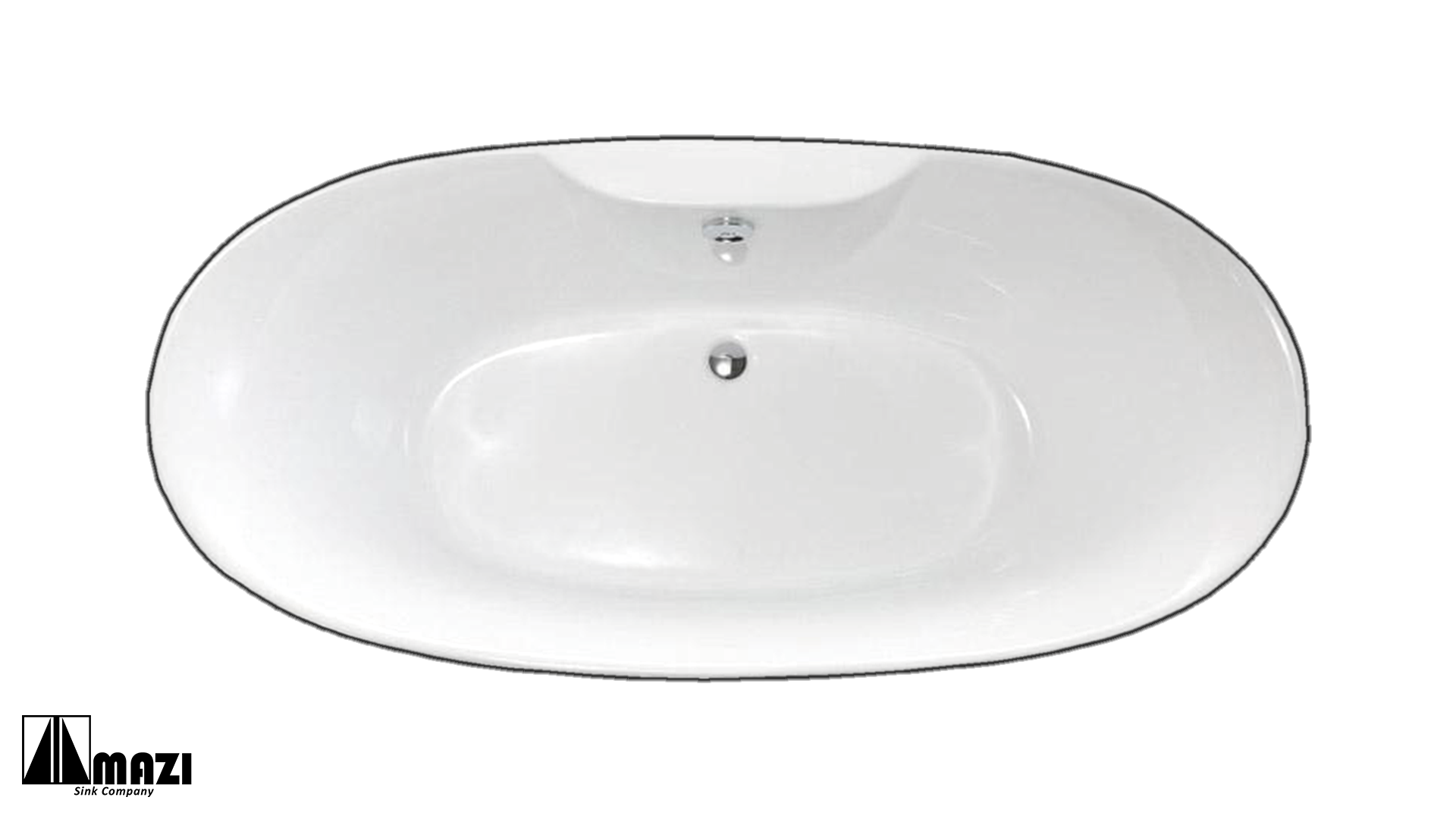 Freestanding Acrylic Soaking Tub 6833B