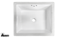 Ceramic Undermount Bar Sink B1614