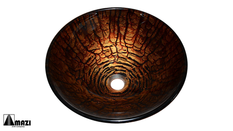 Glass Vessel Bathroom Sink HA472