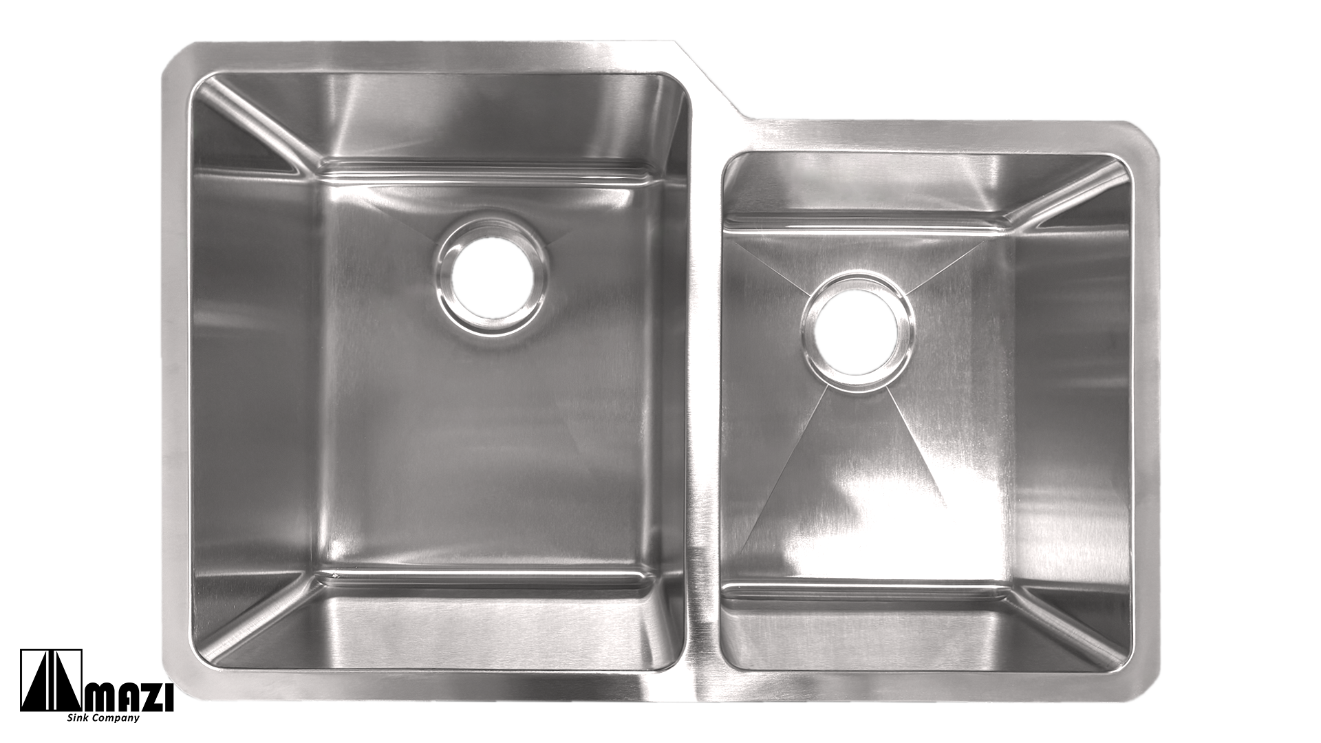 Fregadero de cocina de acero inoxidable RD3221L