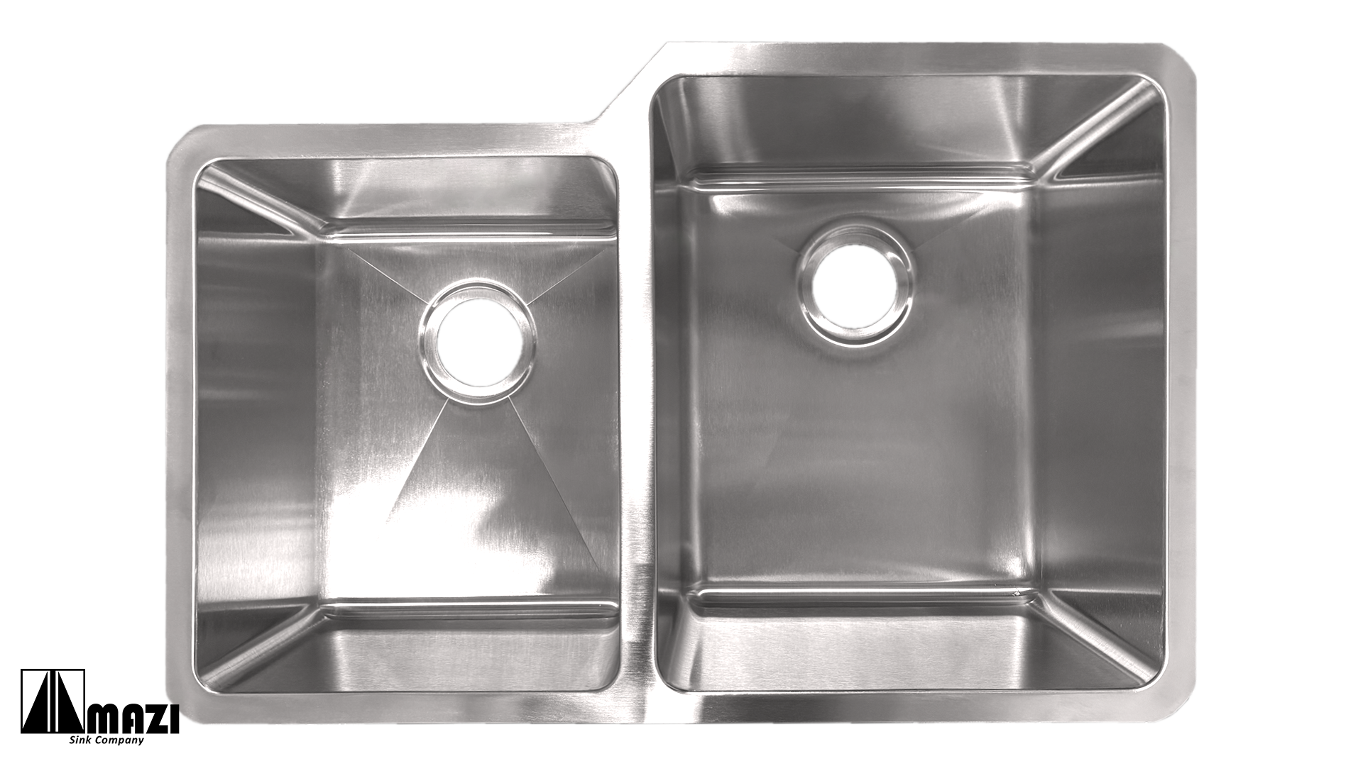 Fregadero de cocina de acero inoxidable RD3221R