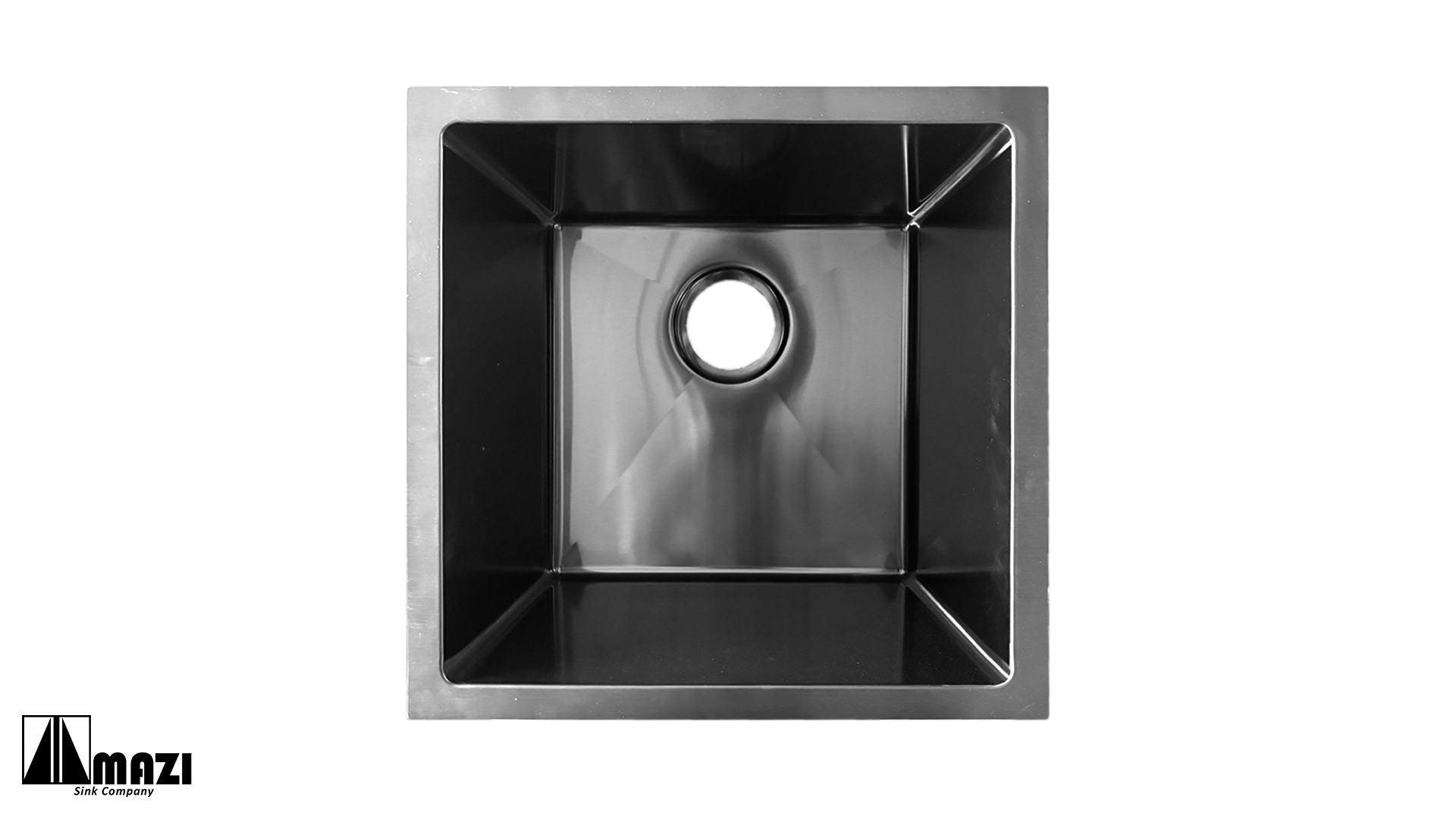 Fregadero de cocina de acero inoxidable hecho a mano en color SB1295