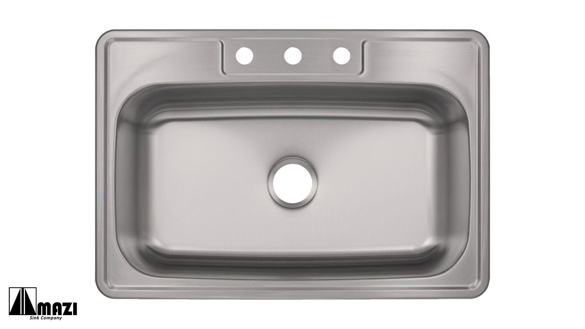 Stainless Steel Drop-In Kitchen Sink T3322C