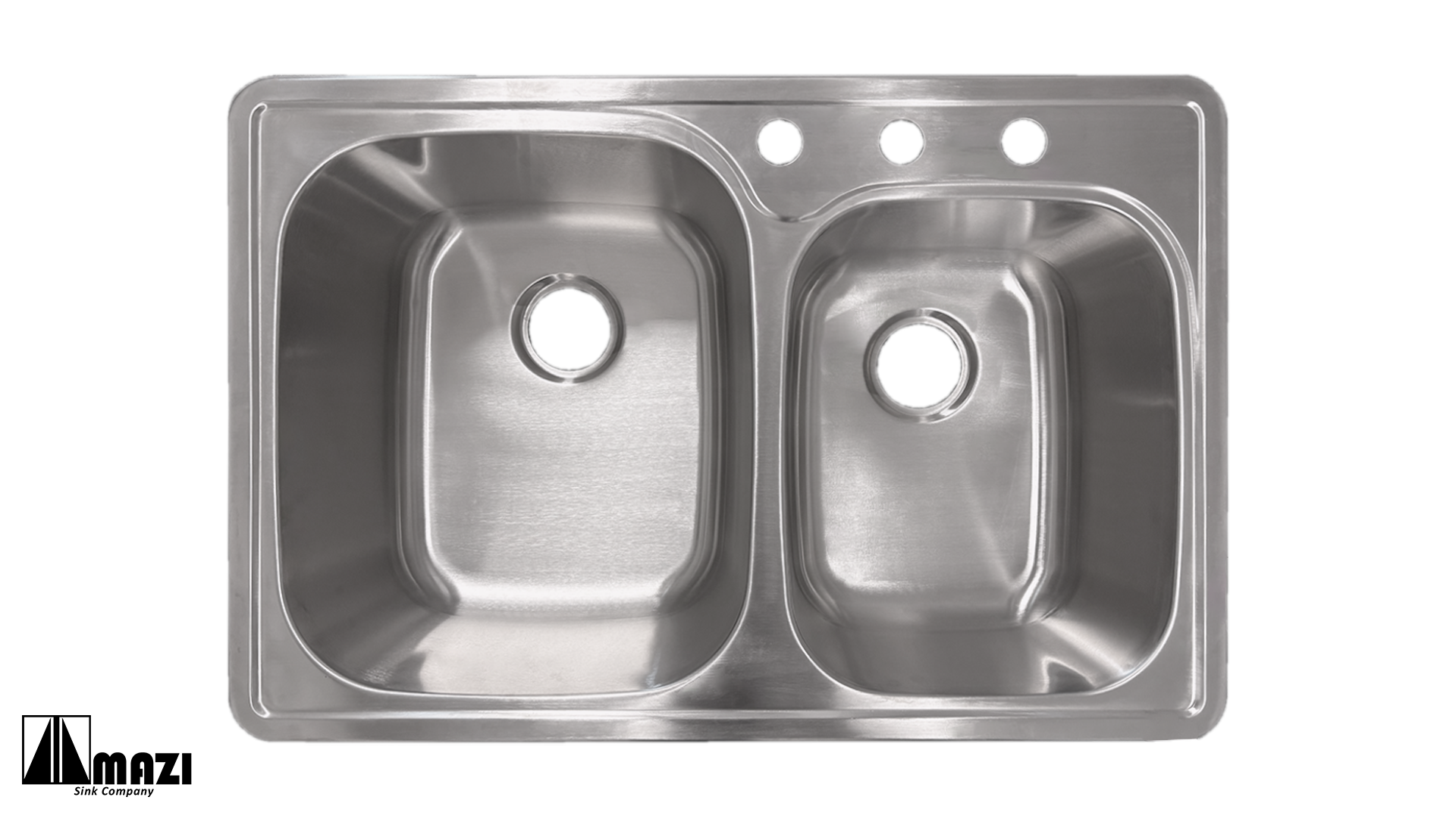 Fregadero de cocina de acero inoxidable T3322L