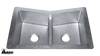 White Copper Kitchen Sink WCKS1553