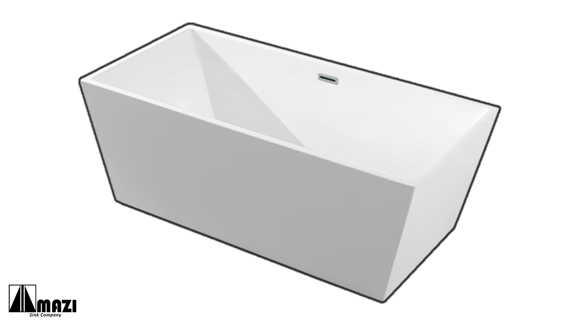Freestanding Acrylic Soaking Tub XA-123