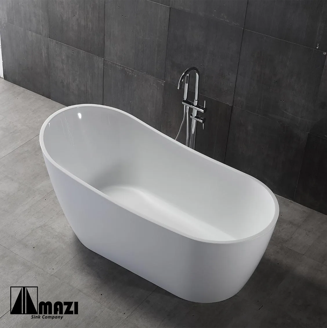 Freestanding Acrylic Soaking Tub XA-128 – MAZI, Inc.