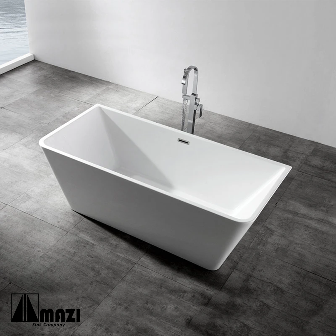 Freestanding Acrylic Soaking Tub XA-165