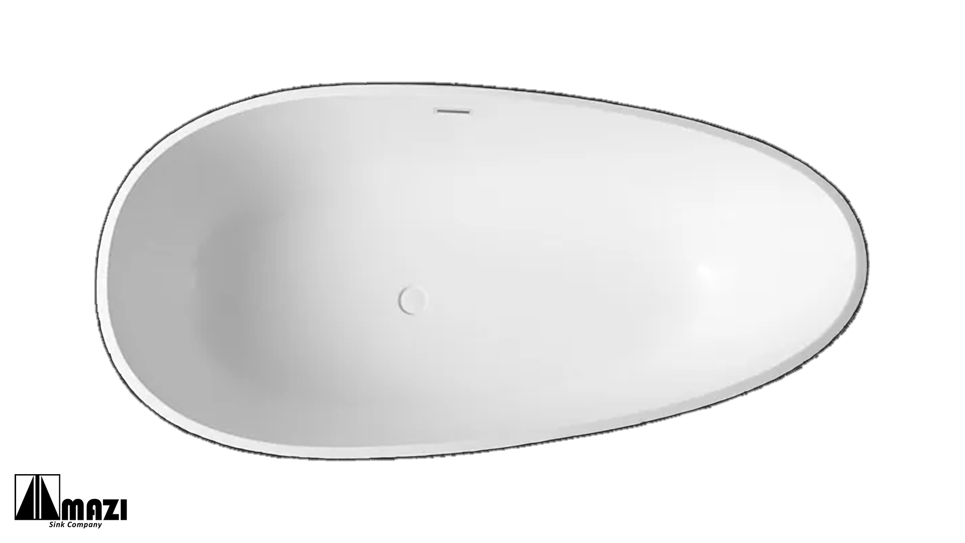 Freestanding Solid Surface Soaking Tub XA-8806 – MAZI, Inc. Freestanding Solid Surface Soaking Tub XA-8806 – MAZI, Inc.