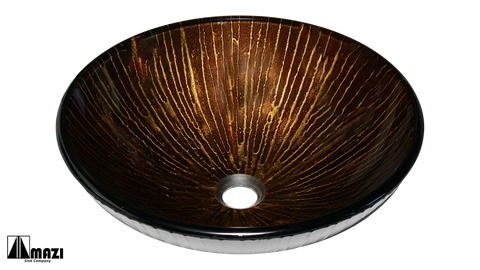 Glass Vessel Bathroom Sink YHH316