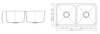 Stainless Steel Kitchen Sink RE3319