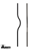 0452 Brave Handle - Matte Black