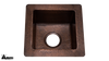 Copper Kitchen Sink 1212RR