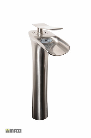 Bathroom Vessel Faucet 12219A1_Brushed Nickel