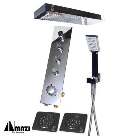 Shower Faucet with Jets 141CP CH