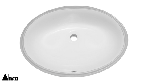 Ceramic Undermount Bathroom Sink 1600