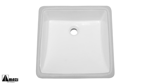 Ceramic Undermount Bathroom Sink 1631