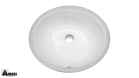 Ceramic Undermount Bathroom Sink 1636