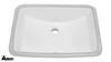 Ceramic Undermount Bathroom Sink 1638