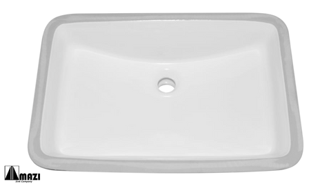 Ceramic Undermount Bathroom Sink 1648