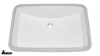 Ceramic Undermount Bathroom Sink 1648