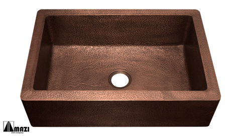 Copper Kitchen Sink 1651H