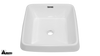 Ceramic Vessel Bathroom Sink 1708