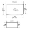 Ceramic Kitchen Farm Sink 3320A