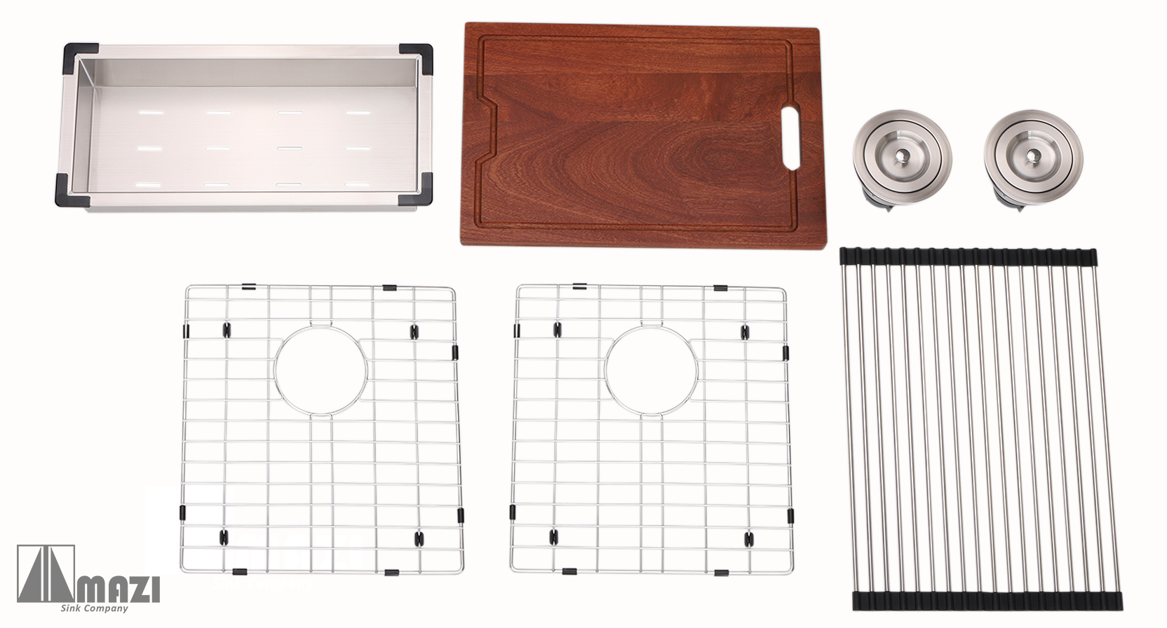 Stainless Steel Workstation Sink LHBE3219 – MAZI, Inc. Stainless Steel Workstation Sink LHBE3219 – MAZI, Inc.