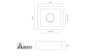 Copper Kitchen Sink 1212RR